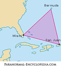 Bermuda Triangle map